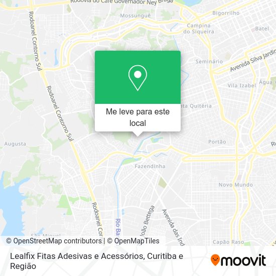Lealfix Fitas Adesivas e Acessórios mapa