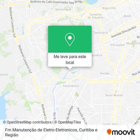 Fm Manutenção de Eletro-Eletronicos mapa
