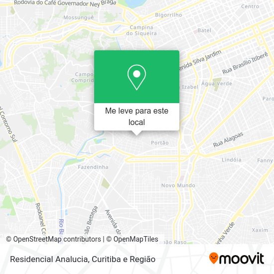 Residencial Analucia mapa