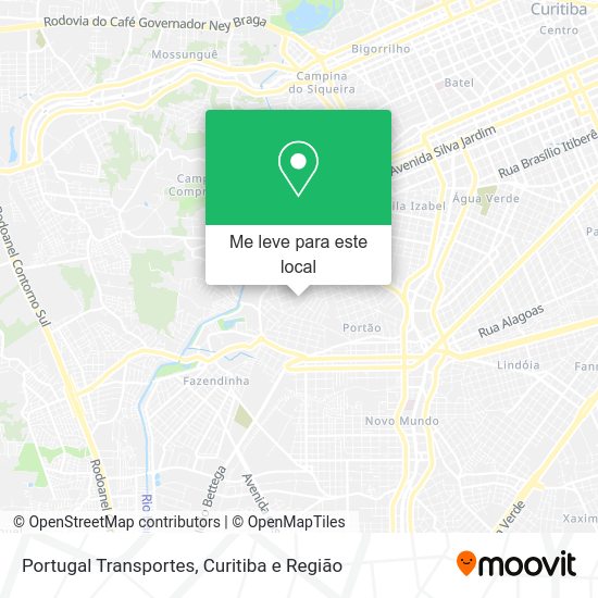 Portugal Transportes mapa