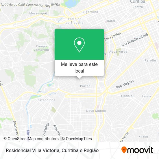 Residencial Villa Victória mapa