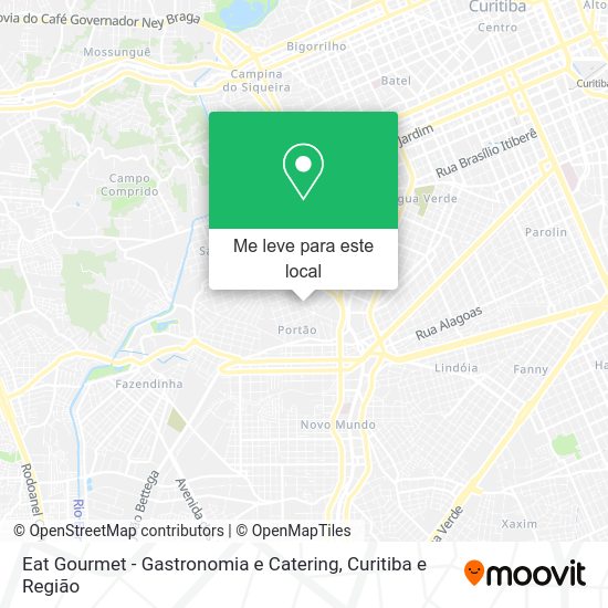 Eat Gourmet - Gastronomia e Catering mapa