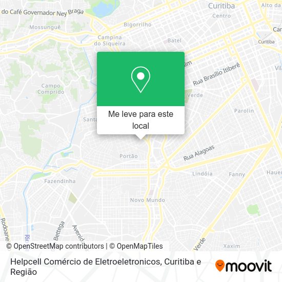 Helpcell Comércio de Eletroeletronicos mapa