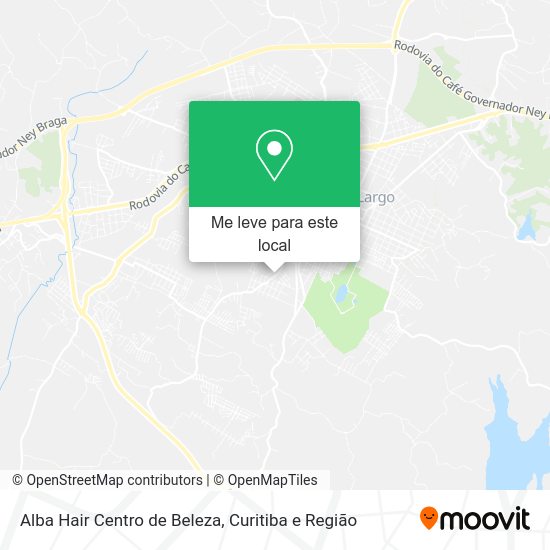 Alba Hair Centro de Beleza mapa