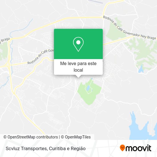 Scvluz Transportes mapa