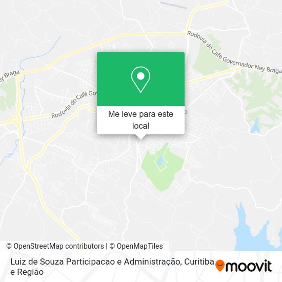 Luiz de Souza Participacao e Administração mapa