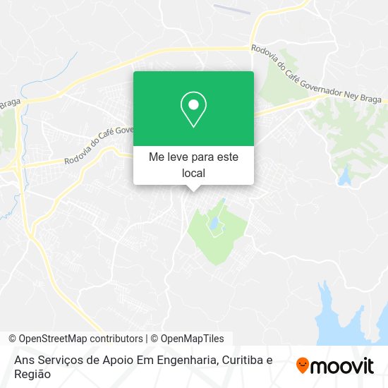 Ans Serviços de Apoio Em Engenharia mapa