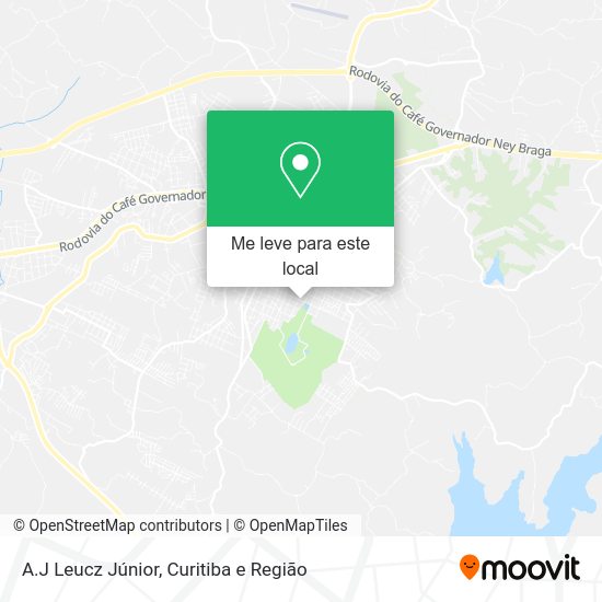 A.J Leucz Júnior mapa