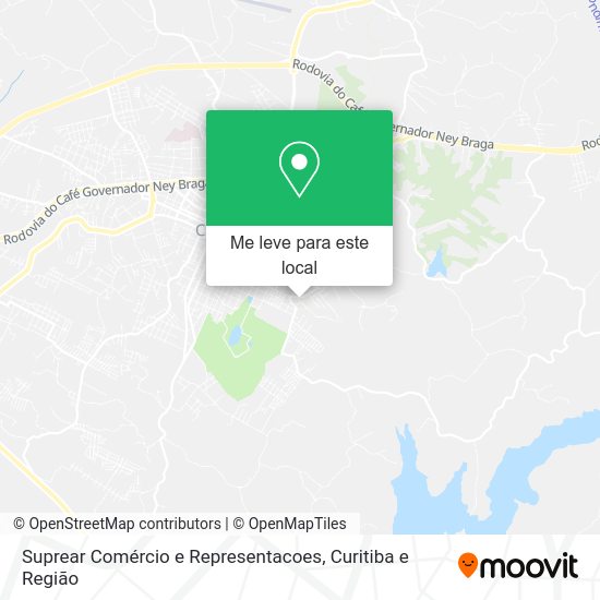 Suprear Comércio e Representacoes mapa