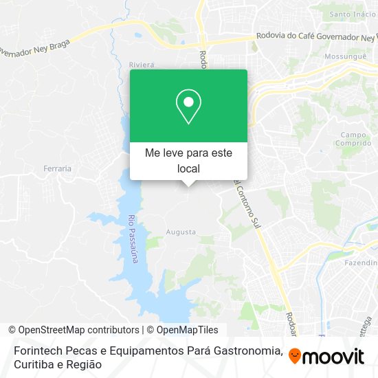 Forintech Pecas e Equipamentos Pará Gastronomia mapa