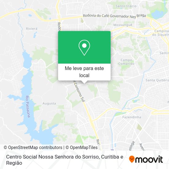 Centro Social Nossa Senhora do Sorriso mapa