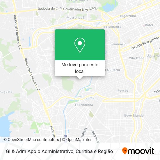 Gi & Adm Apoio Administrativo mapa