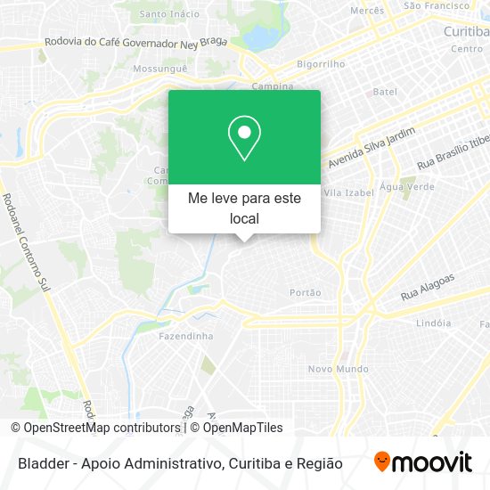 Bladder - Apoio Administrativo mapa