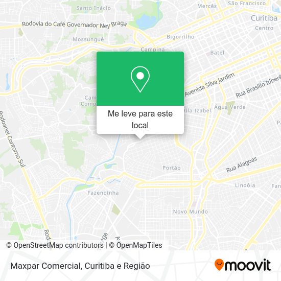 Maxpar Comercial mapa