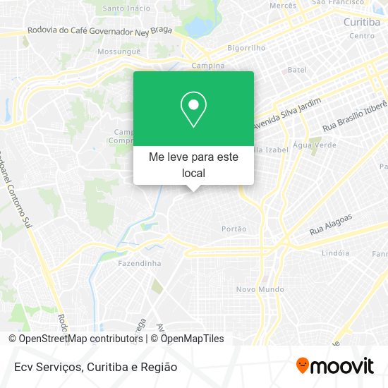 Ecv Serviços mapa