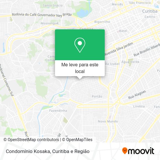 Condomínio Kosaka mapa