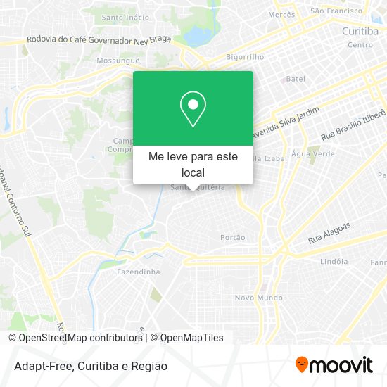 Adapt-Free mapa