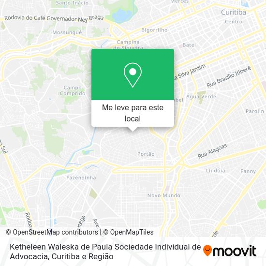Ketheleen Waleska de Paula Sociedade Individual de Advocacia mapa