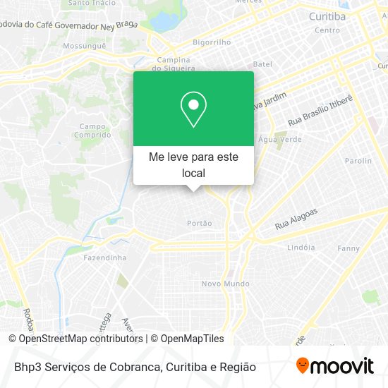 Bhp3 Serviços de Cobranca mapa
