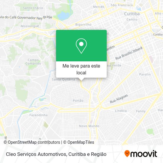 Cleo Serviços Automotivos mapa