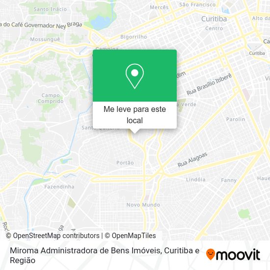 Miroma Administradora de Bens Imóveis mapa