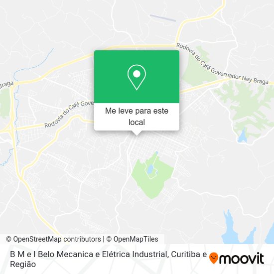 B M e I Belo Mecanica e Elétrica Industrial mapa