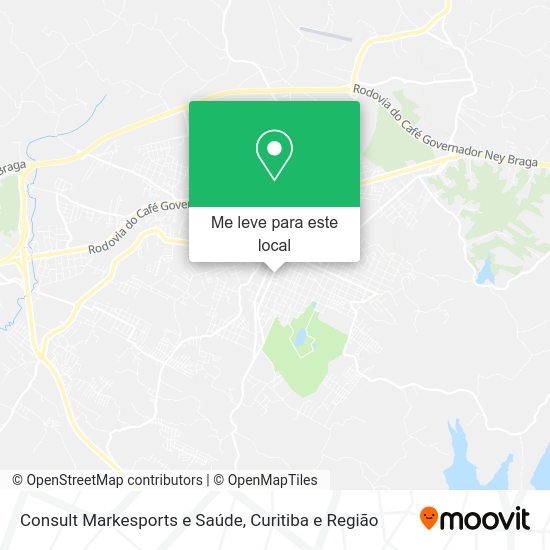 Consult Markesports e Saúde mapa