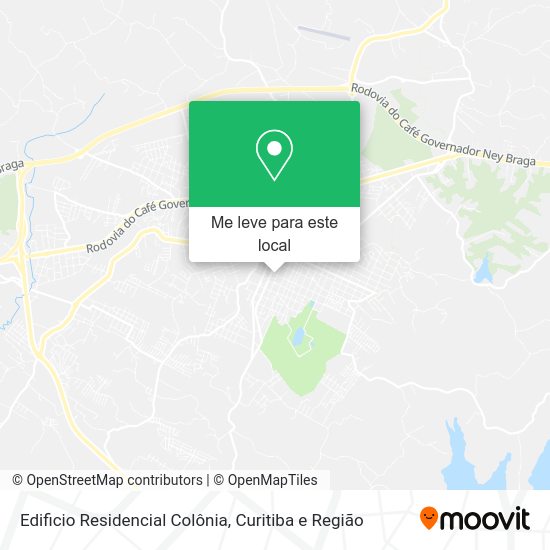 Edificio Residencial Colônia mapa