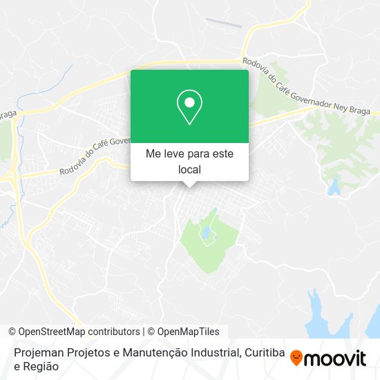 Projeman Projetos e Manutenção Industrial mapa