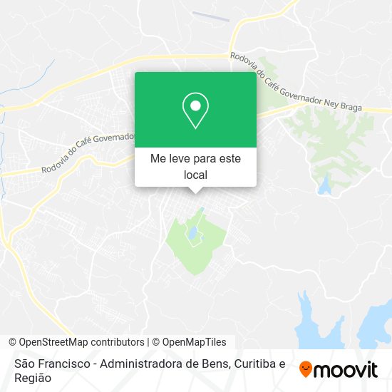 São Francisco - Administradora de Bens mapa