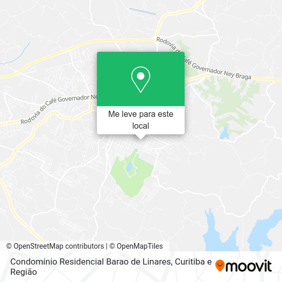 Condomínio Residencial Barao de Linares mapa