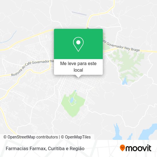 Farmacias Farmax mapa