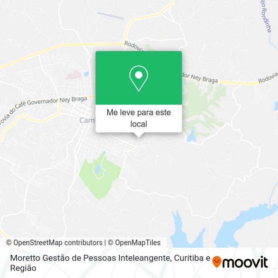 Moretto Gestão de Pessoas Inteleangente mapa