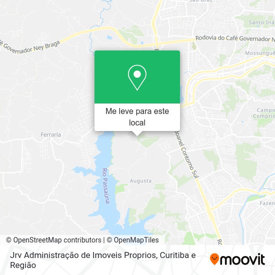 Jrv Administração de Imoveis Proprios mapa