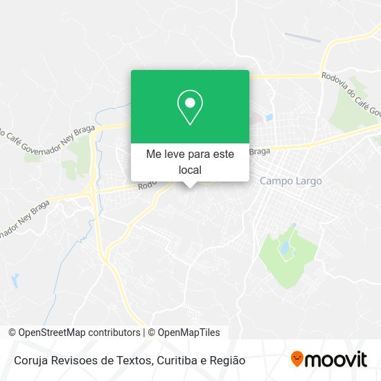 Coruja Revisoes de Textos mapa