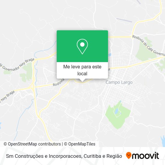 Sm Construções e Incorporacoes mapa