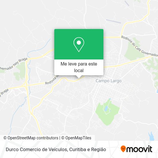 Durco Comercio de Veículos mapa