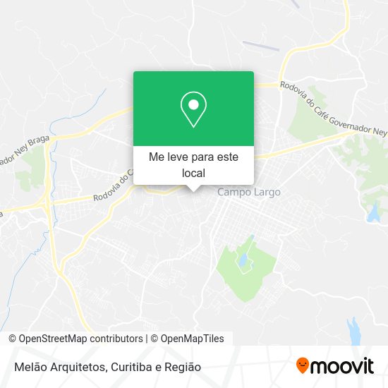 Melão Arquitetos mapa
