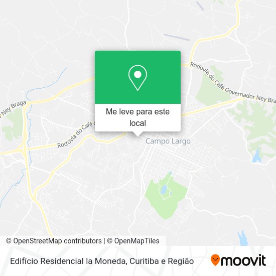 Edifício Residencial la Moneda mapa
