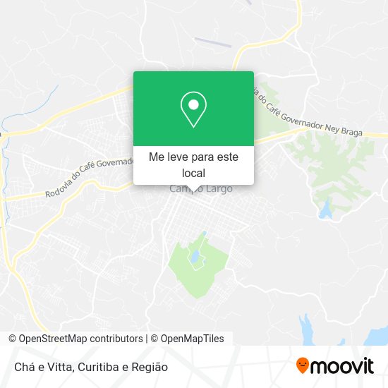 Chá e Vitta mapa