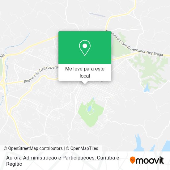 Aurora Administração e Participacoes mapa