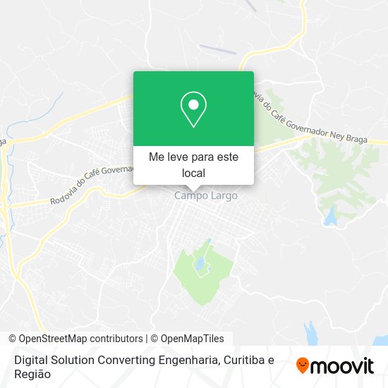 Digital Solution Converting Engenharia mapa