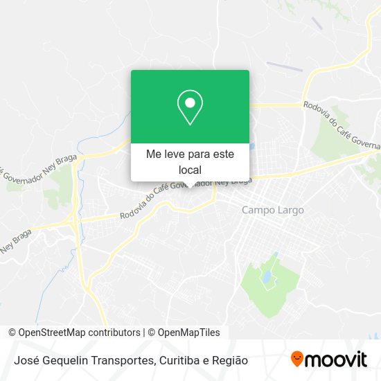 José Gequelin Transportes mapa