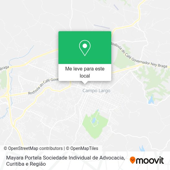 Mayara Portela Sociedade Individual de Advocacia mapa