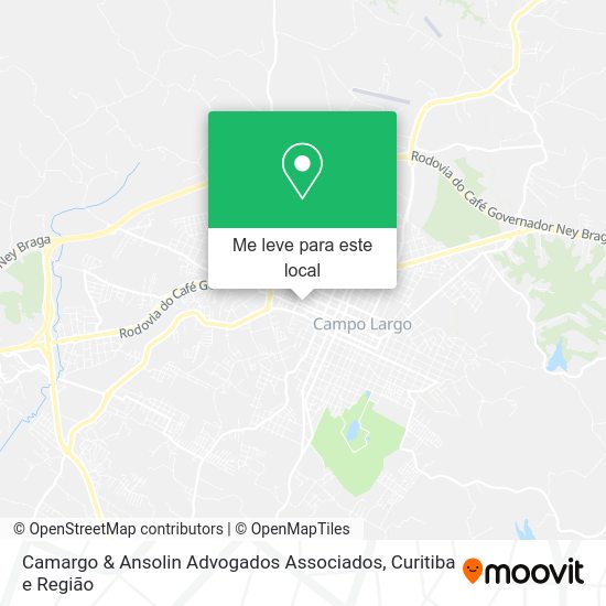 Camargo & Ansolin Advogados Associados mapa