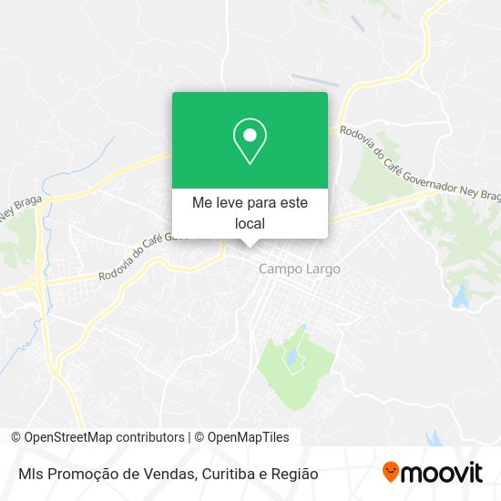 Mls Promoção de Vendas mapa