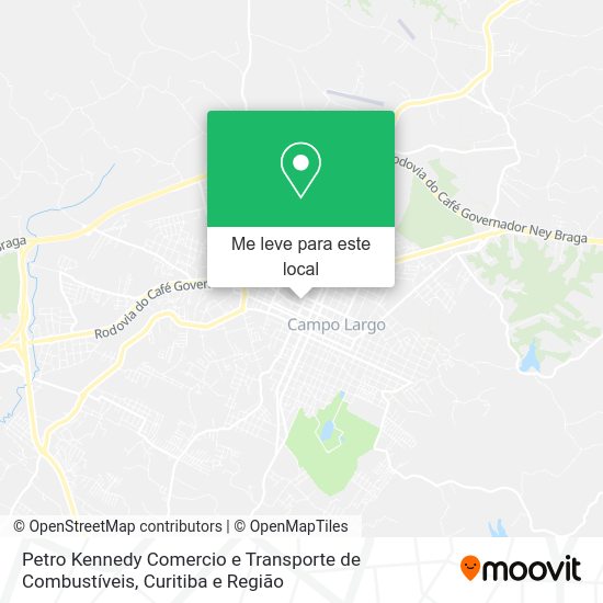 Petro Kennedy Comercio e Transporte de Combustíveis mapa