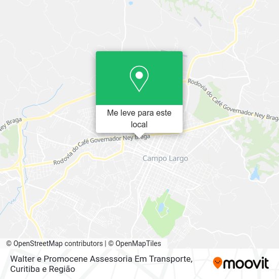 Walter e Promocene Assessoria Em Transporte mapa