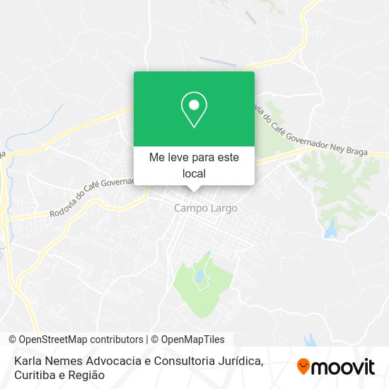 Karla Nemes Advocacia e Consultoria Jurídica mapa