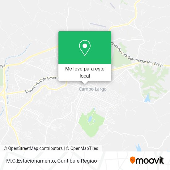 M.C.Estacionamento mapa